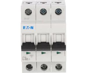 Disjoncteur de surintensité 3P B 2A 6kA AC 286584 Eaton