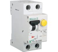 Disjoncteur de surintensité avec module différentiel 1+N pôles PKNM-6/1N/C/003-A-MW