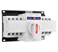 Disjoncteur de transfert 4P 63A 400V AC B, commutation automatique/manuelle