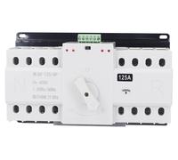 Disjoncteur de transfert automatique 400V 4P 125A, ATS, pour commutation réseau et alimentation de secours