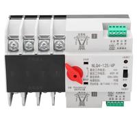 Disjoncteur de transfert automatique ATS, 4 pôles, 63A, triphasé, montage sur rail DIN