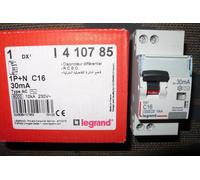 Legrand Disjoncteur différentiel DX3 6000 1P+N 16A 30mA Type AC 10kA