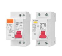 Disjoncteur différentiel 1P+N 230 V DZ30L DZ40LE EPNL DPNL 6-63 A avec protection contre les surintensités et les courts-circuits