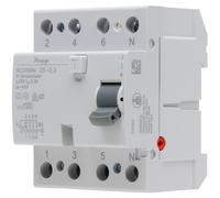 Disjoncteur différentiel 25 A, 300 mA, 4 pôles