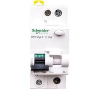 Disjoncteur différentiel 2P 10A C 0,03A type A DPN Vigi K A9D21610