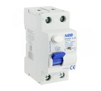Disjoncteur différentiel 2P 25A 0,03A type AC RCD/25A/2P 87.822