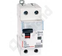 Disjoncteur différentiel 2P 6A C 0,03A Type AC P312 DX3 411010