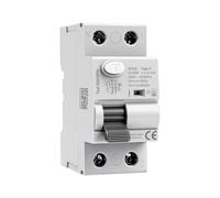 Disjoncteur différentiel 30mA 40A Type F 2 pôles RCCB Interrupteur différentiel 40A 30mA 6kA 2P AC230V adapté aux équipements monophasés à charge variable GYL9