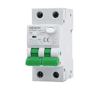 Disjoncteur Différentiel 40a 30ma type F RCBO 1P+N 230V 6kA Rail DIN | Interrupteur Différentiel 40A 30mA avec Protection Contre les Surcharges et les Fuites, Disjoncteur de Courant résiduel 230V