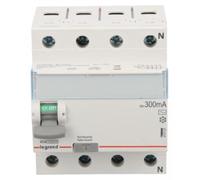 Disjoncteur différentiel 4P 25A 0,3A type P300 série TX3 411727