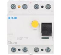 Disjoncteur différentiel 4P 25A 0,3A type AC PF6-25/4/03 286506