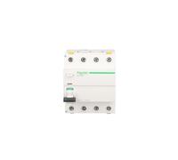 Disjoncteur différentiel 4P 40A 0,03A type A iID A9Z21440 Acti9