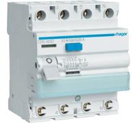 Disjoncteur différentiel 4P 63A 0,03A type A CDS463D