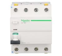 Interrupteur différentiel 4P 63A 0,3A type AC iID A9Z14463 Acti9