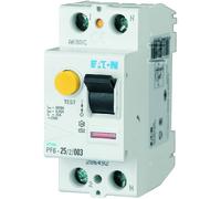 Disjoncteur différentiel 2P 25A 0,03A type A PF6 112921