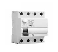 Disjoncteur Différentiel À Courant Résiduel GYL9 AC, Interrupteur De Sécurité 4P 25 A 40 A 63 A 100 A, Disjoncteur Différentiel 30 MA 100 MA 300 MA(4P 100A,300mA)