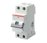 disjoncteur différentiel - abb ds201l - 1p+n - 4.5/6ka - courbe c - 10a - 300ma - type ac - abb 471022
