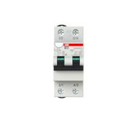 Disjoncteur différentiel ABB DS202CR C10 A30 2 pôles 10A courbe C 30mA type A