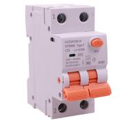 Disjoncteur différentiel combiné RCBO, type F, 25A, C25, FI/LS, 1P+N, 6kA, 30mA, 2 modules, 230V