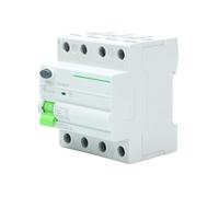 Disjoncteur différentiel de courant résiduel for borne de recharge de véhicule électrique, CC 2P/4P 63 A 30 mA, type B 6 KA, fuite de terre sur rail DIN
