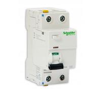 Schneider Electric - Disjoncteur différentiel 2P Acti9 A9Z11225 - 25 A - 30 mA (type AC)