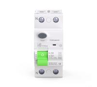 Disjoncteur différentiel de type B 2P 30 mA avec un pouvoir de coupure de 10 kA, convient pour les systèmes PV, les points de charge E et les installations UPS, configuration TRD4B-63 2P pour