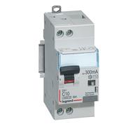 Legrand Disjoncteur différentiel DX³4500 10 A type AC 300 mA courbe C 1P+N