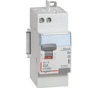 Disjoncteur différentiel DX3 Legrand 411651 1P 230V 63A 30mA type A