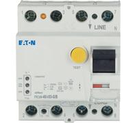 Disjoncteur différentiel Eaton numérique type B/G 10 kA 40 A/4 pôles/300 mA Eaton FRCDM-40/4/03-G/B, 1 pièce.
