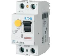 Disjoncteur différentiel Eaton type AC 10 kA 40 A/2 pôles/30 mA Eaton PFIM-40/2/003-MW, 1 pièce.