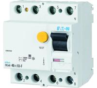 Disjoncteur différentiel Eaton type F/S 10 kA 40 A/4 pôles/100 mA Eaton FRCMM-40/4/01-S/F, 1 pièce.