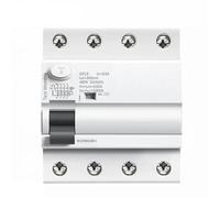 Disjoncteur différentiel électromagnétique GYL9 AC 4P 40A 63A 100A 1 pièce(4P 40A,30mA(0.03A))