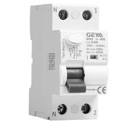 Disjoncteur différentiel électromagnétique, type AC-2P-40A-0,03A