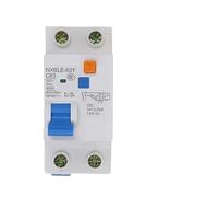 Disjoncteur différentiel électronique 16 A, 63 A, 10 mA, 30 mA, 6 kA, 1P+N, RCCB, RCD, 230 V, interrupteur de sécurité