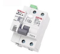 Disjoncteur différentiel GRD9L avec 4 modules de commande, 2P 40 A, 63 A, 0,03 A,3 A, 1 A(D-AC220-C-Auto,2P 63A 300mA RCCB)