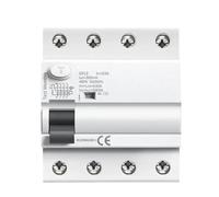 Disjoncteur différentiel GYR10N-50, 18 mm, 6 kA, 1 pièce(4P 63A,100mA(0.1A))