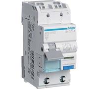 hager Hager Disjoncteur différentiel FI/LS 1P+N 6kA B-13A 30mA ADS913D Quantité:1