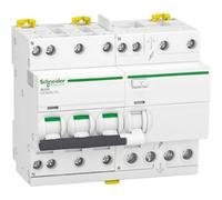 disjoncteur différentiel - idd40n - tdg - 3p+n - 32a - courbe c - 30 ma - type asi - 10 ka - schneider electric a9dx3732