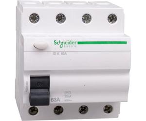 Disjoncteur différentiel IDK-63-4-30-AC 63A 4 pôles 30mA Type AC Schneider A9Z05463