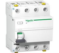 Disjoncteur différentiel iID-40-4-30-AC 40A 4 pôles 30mA Type AC Schneider A9Z11440
