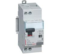 Disjoncteur différentiel - LEGRAND - DX³6000 - 10A type AC - 30mA - 10kA - Arrivée haute, départ bas
