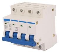 Disjoncteur différentiel miniature 32A, 400V, triphasé, courbe D