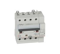 Disjoncteur différentiel monobloc DX? 6000 - 4P - Vis/Vis - 25A - AC - 10kA - 300mA