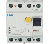 Disjoncteur différentiel numérique Eaton type B/G 10 kA 63 A/4 pôles/30 mA Eaton FRCDM-63/4/003-G/B, 1 pièce.