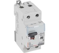 Disjoncteur différentiel P312 2P B 6A 30MA type AC DX3 410918