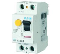 Disjoncteur différentiel Eaton type A/G 10 kA 40 A/2 pôles/30 mA Eaton PFIM-40/2/003-G/A, 1 pièce.