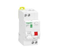 Schneider Electric - Disjoncteur différentiel Resi9 R9PDCF16 1P+N 16A 30mA Courbe C Type Fsi