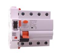 Disjoncteur différentiel sélectif triphasé, type AS WIFI, réarmable, 300 mA / 0,3 A 40 A, protection de courant type S 3P+N 10 kA, retard jusqu'à 500 ms, application Tuya et Smarta Life, 5