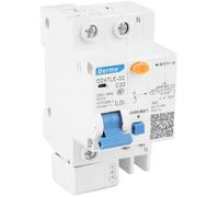 Disjoncteur Différentiel Stable DZ47LE-32 32A 1P + N C32 30mA 230V, Protection Contre Surcharge, Fuite et Court-Circuit Multiple
