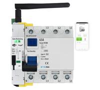 Disjoncteur différentiel Wi-Fi 4P 63A 30mA Type A - Réenclenchement automatique